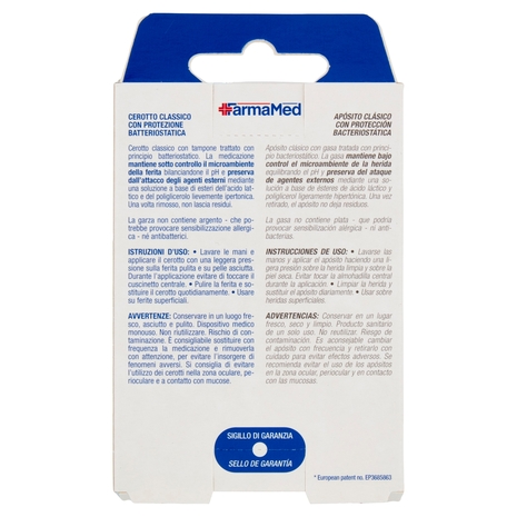 FarmaMed Cerotto Classico con protezione batteriostatica 20 pz